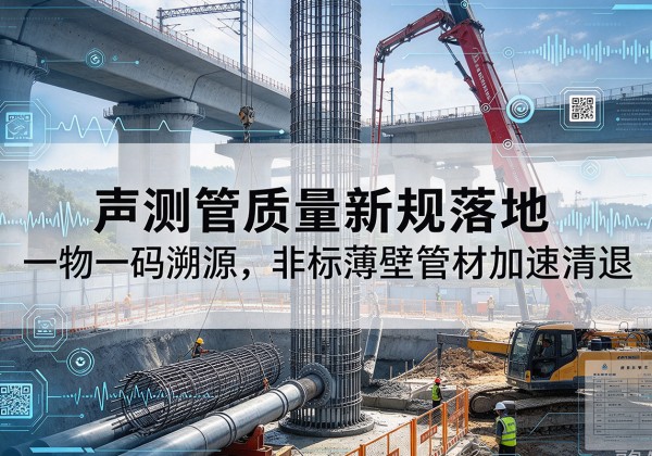 古田声测管质量新规落地，一物一码溯源，非标薄壁管材加速清退